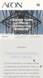 Mobile Screenshot of aconinvestments.com